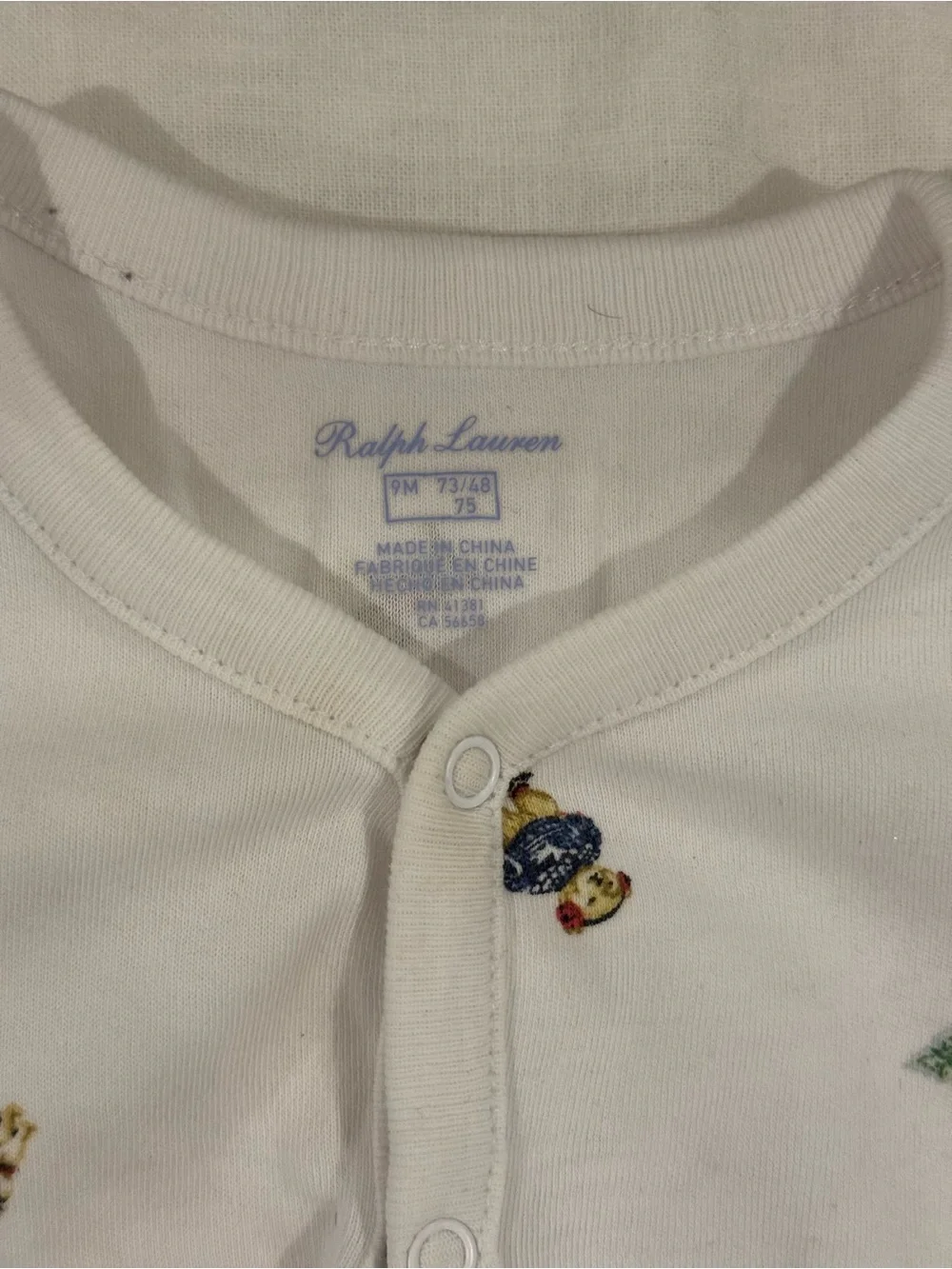 Ralph Lauren white footed